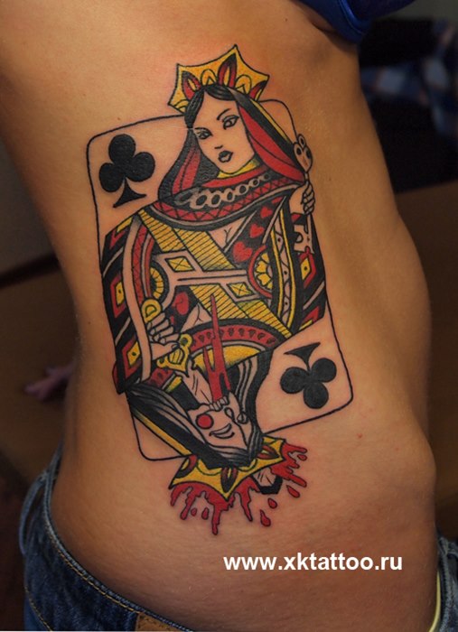 Дама с татуировками
